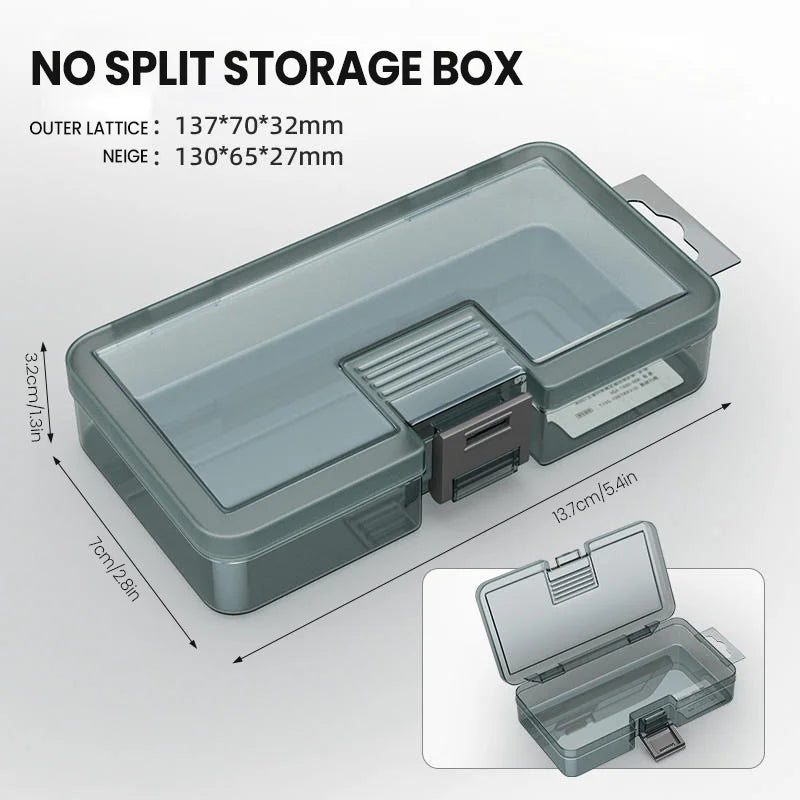 AIRAJ Parts Box Thickened Pressure Resistant Detachable Partition Board Multifunctional Parts Storage Tool Box