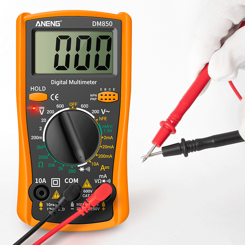 ANENG DM850 Automatic Digital Multimeter Professional multimetro AC/DC Votage Tester 1999 Counts Ohm Ammeter Electric Tools