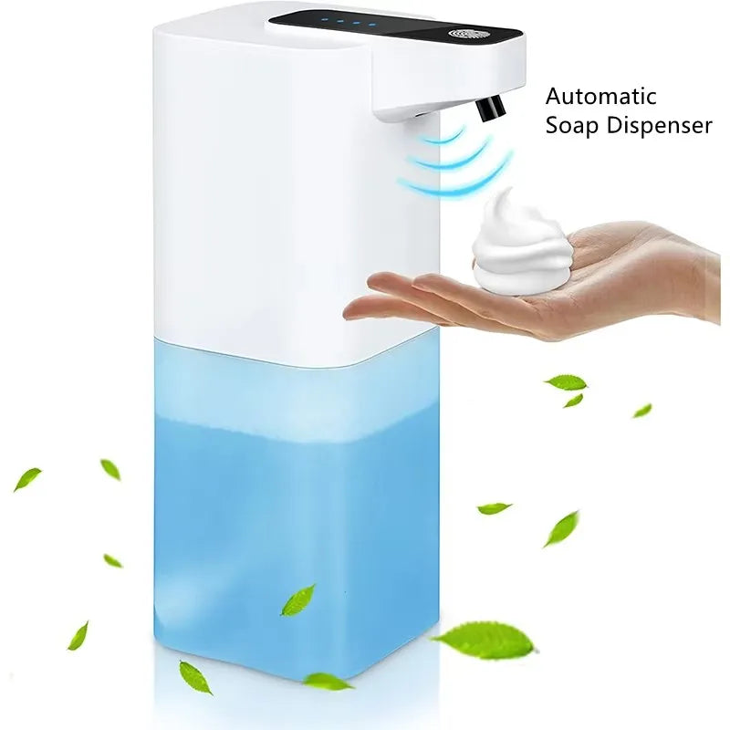 400ml New Rechargeable Foam/Liquid/Spray Model Touchless Electric Automatic Sensor Soap Dispenser for Toilet Bathroom & Kitchen