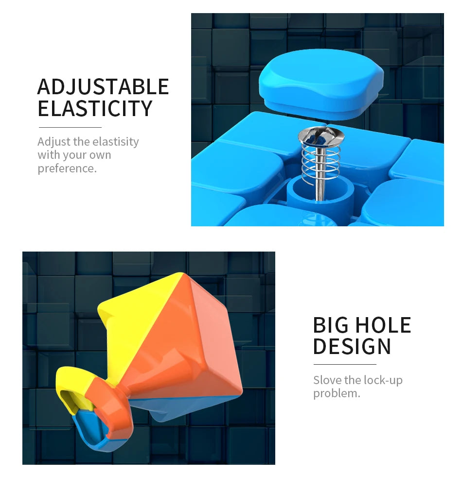 MoYu Meilong3c Professional Magic Cube 3x3x3 classroom Stickerless 3 Layers Speed Cube Puzzle Cube Fidget Toys For Childrengifts