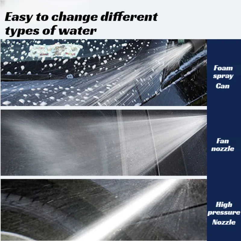 【Cordless Handheld Water Gun】Lithium Battery Rechargeable High-Pressure Washer - Portable Car Wash Sprayer for Home & Garden