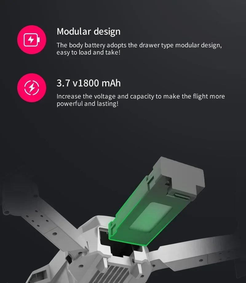 KBDFA 2023 New E88 Pro WIFI FPV Drone Wide Angle HD 4K 1080P Camera Height Hold RC Foldable Quadcopter Dron Helicopter Toys Gift