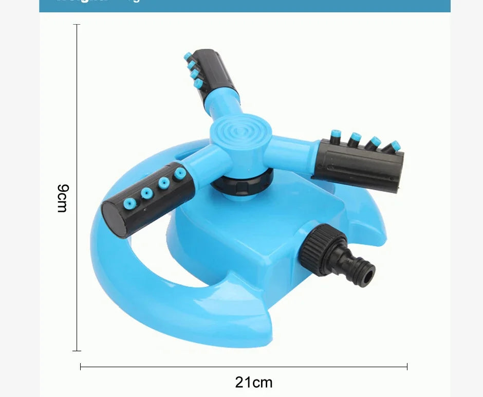 garden irrigation sprinkler set automatic watering plants rotary lawn gardening supplies agricultural grass Fountain nozzle