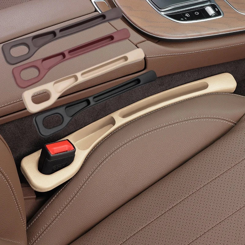 1 Pair Car Seat Gap Filler Leak Proof Crevice Storage Organizer Universal Fit Between Seats Console Auto Interior Accessories