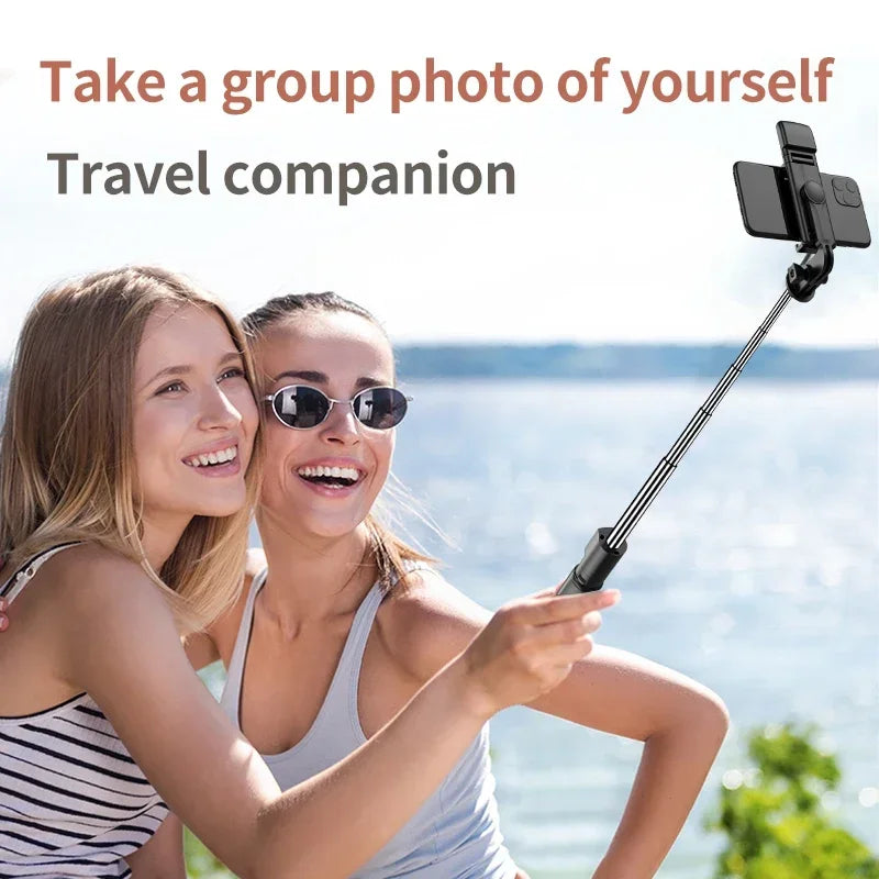 Bluetooth Wireless Selfie Stick Mini Tripod Extendable Monopod Remote Shutter For iPhone Samsung Xiaomi Phone Holder