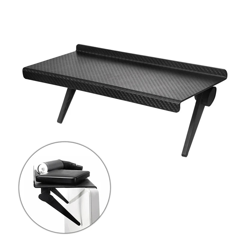 1pc Home Organizer Adjustable TV Screen Top Shelf Rack Computer Monitor Desktop Display Stand TV Rack Router Storage Rack Holder