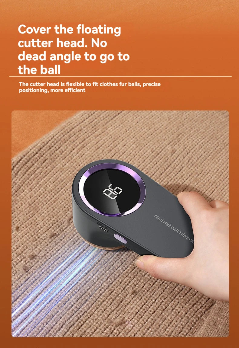 Portable Hairball Trimmer & Clothes Pill Remover - New Electric Shaving Machine for Home Use, Ideal Gift Idea