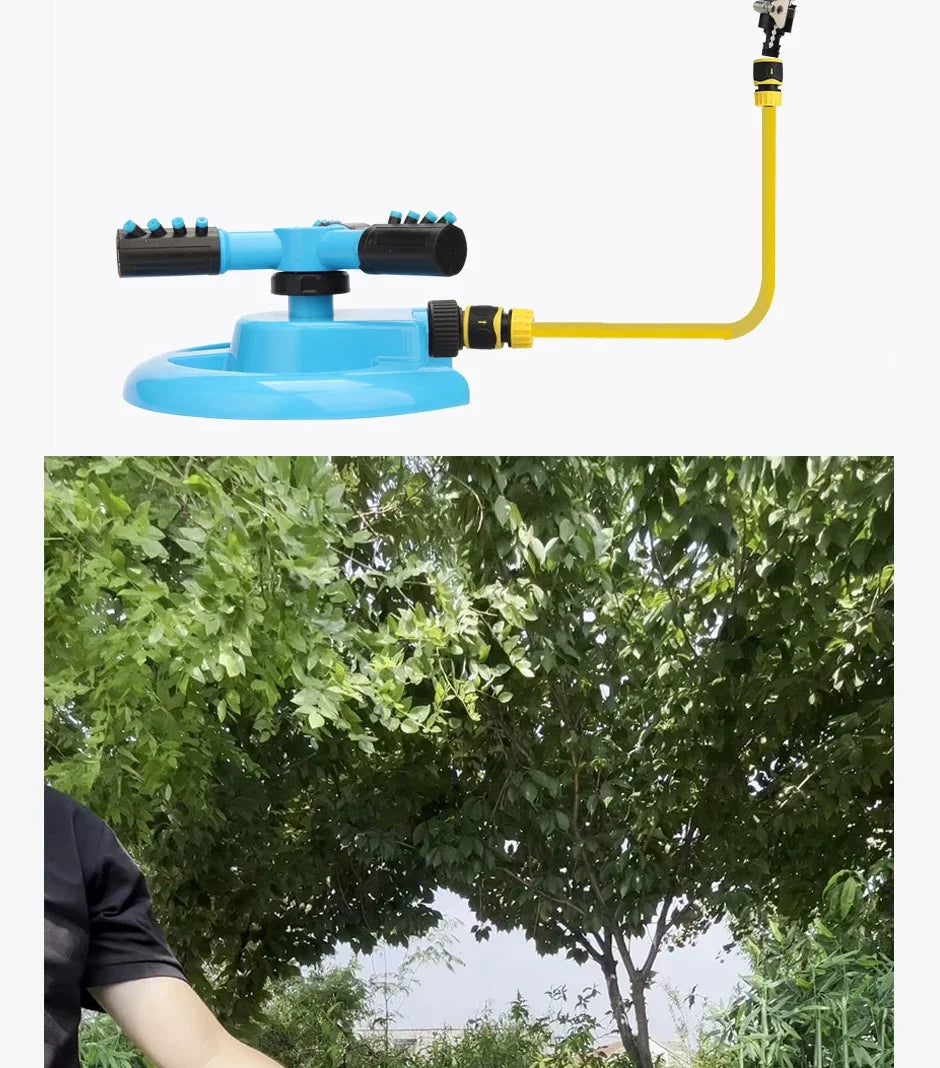garden irrigation sprinkler set automatic watering plants rotary lawn gardening supplies agricultural grass Fountain nozzle