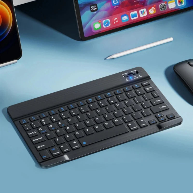 Wireless Bluetooth Keyboard for Android IOS Windows Slim Portable Universal Bluetooth-compatible Keyboard For iPad Tablet Phone