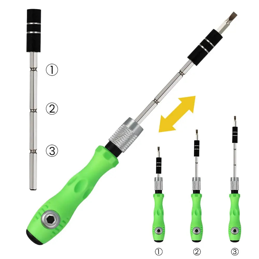 32-in-1 Mini Precision Screwdriver Set with 30 Magnetic Screwdriver Bits Manual Repair Tools for iPhone PC Watch Computer Repair