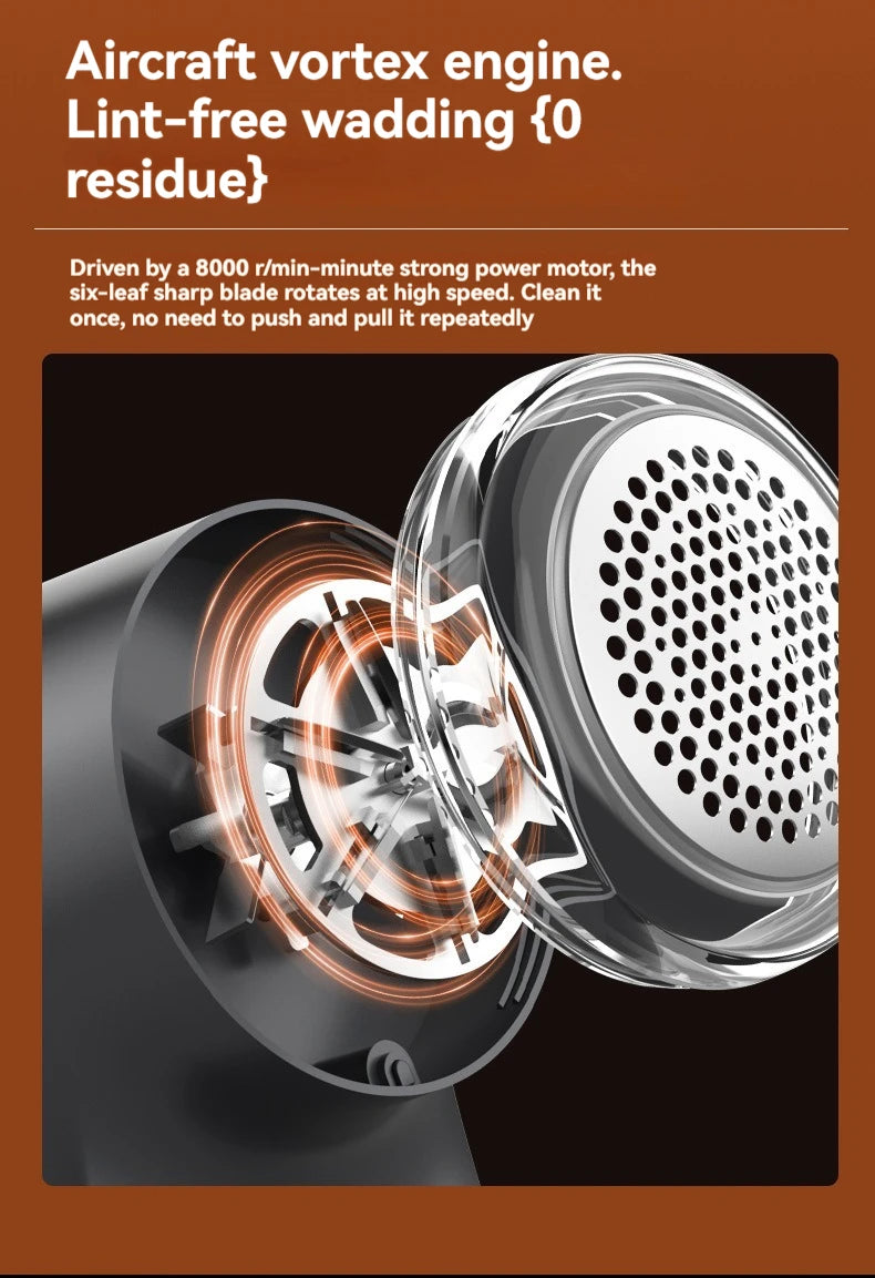 Portable Hairball Trimmer & Clothes Pill Remover - New Electric Shaving Machine for Home Use, Ideal Gift Idea