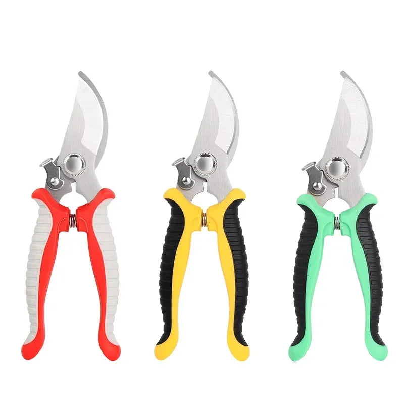 Professional Garden Scissors, Heavy Duty Branch Trimming Shears for Fruit Trees, Gardening Pruning Tools, Household Outdoor Use