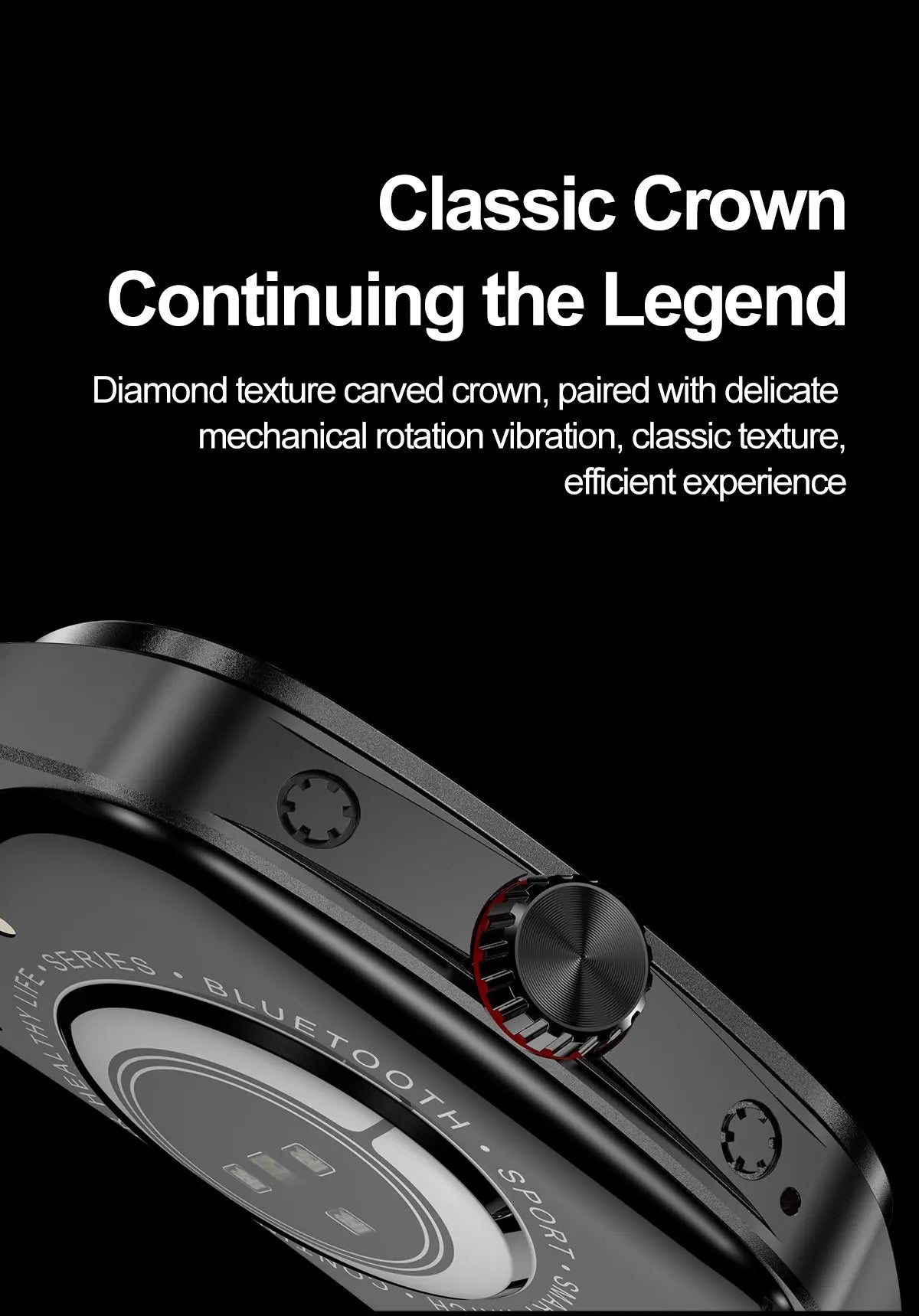 Men Women Sports Health Watches Blue Tooth Call Smartwatch NFC Heart Rate 1.95" AMOLED Screen Waterproof Music Voice Assistant