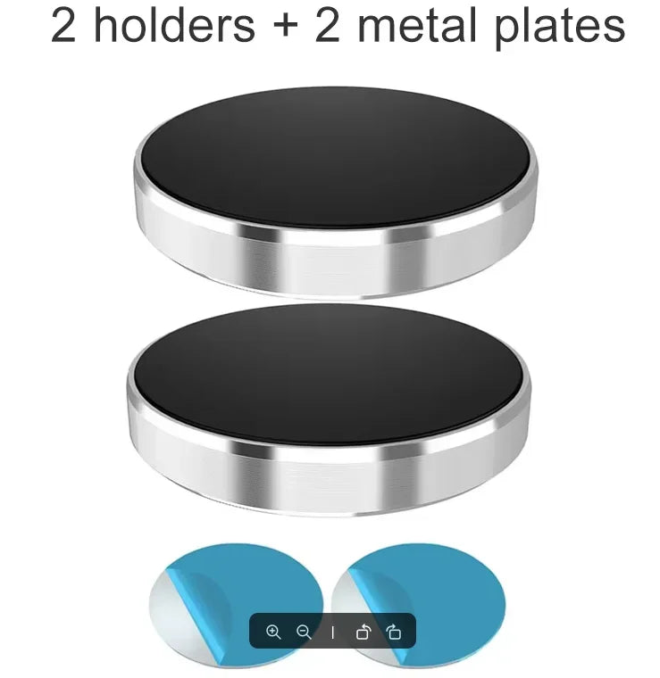 Magnetic Phone Car Holder Stand Universal Magnetic Mount Bracket Stick on Car Dashboard Wall for iPhone Samsung Xiaomi Huawei