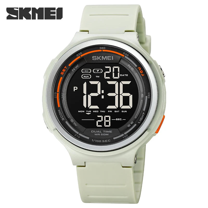 SKMEI 1841 Sport Waterproof Digital Watch for Men Military LED Display Countdown Electronic Wristwatches Mens 1251 Reloj Hombre