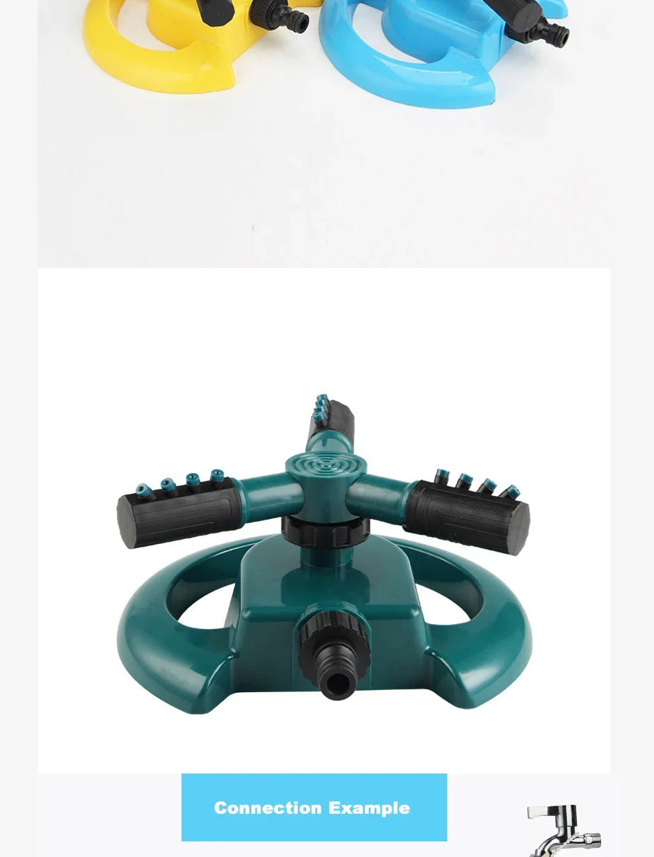 garden irrigation sprinkler set automatic watering plants rotary lawn gardening supplies agricultural grass Fountain nozzle