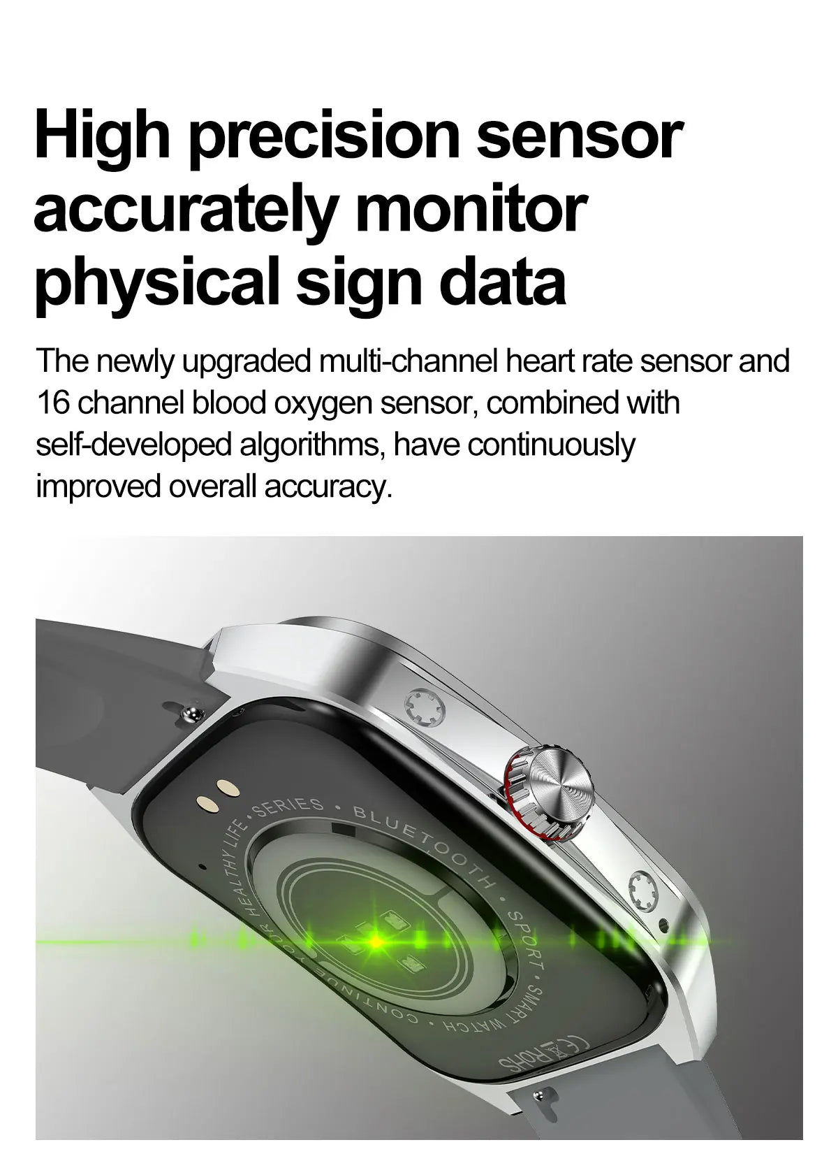 Men Women Sports Health Watches Blue Tooth Call Smartwatch NFC Heart Rate 1.95" AMOLED Screen Waterproof Music Voice Assistant