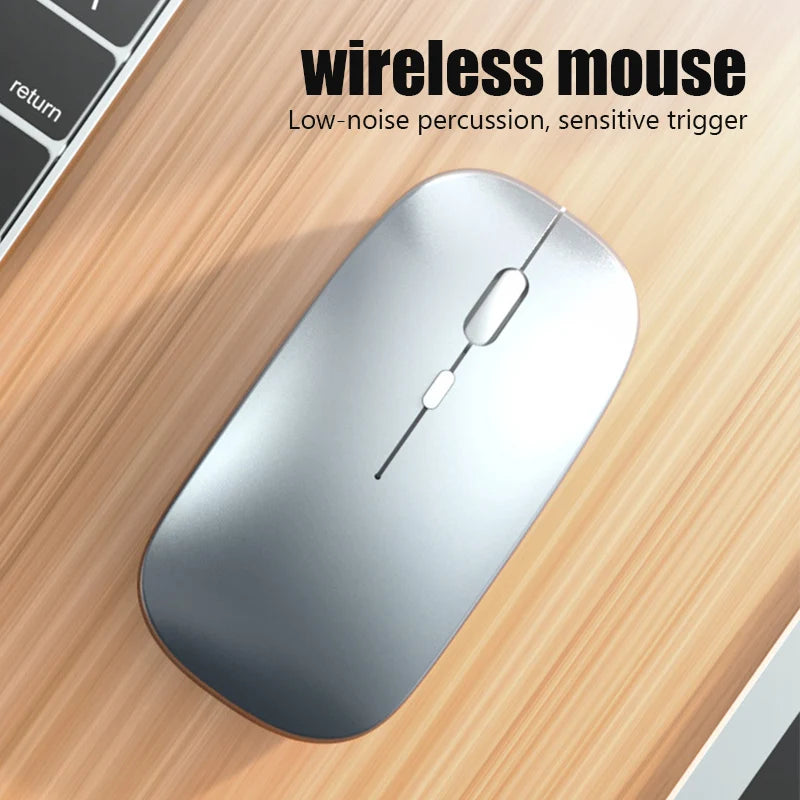 Tablet Phone Computer Bluetooth Wireless Mouse Charging Luminous 2.4G USB Wireless Mouse Portable Mouse