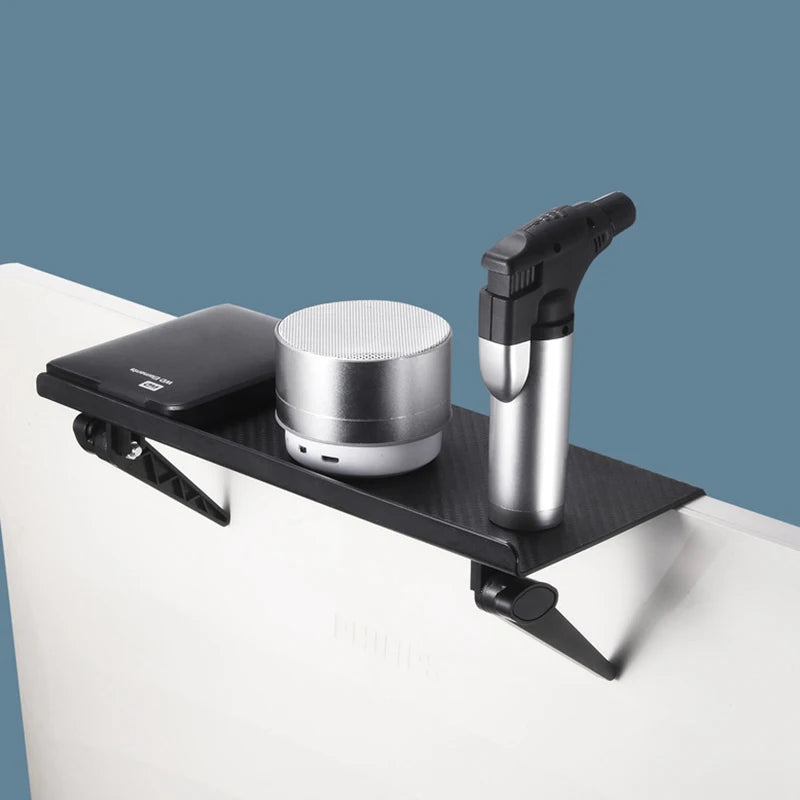 1pc Home Organizer Adjustable TV Screen Top Shelf Rack Computer Monitor Desktop Display Stand TV Rack Router Storage Rack Holder