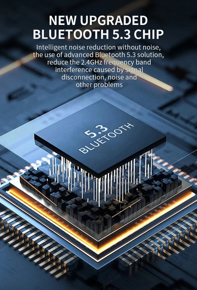 Bluetooth 5.3 Helmet Headset Wireless Hands-free Call Phone Kit Motorcycle Waterproof Earphone MP3 Music Player Speaker for Moto