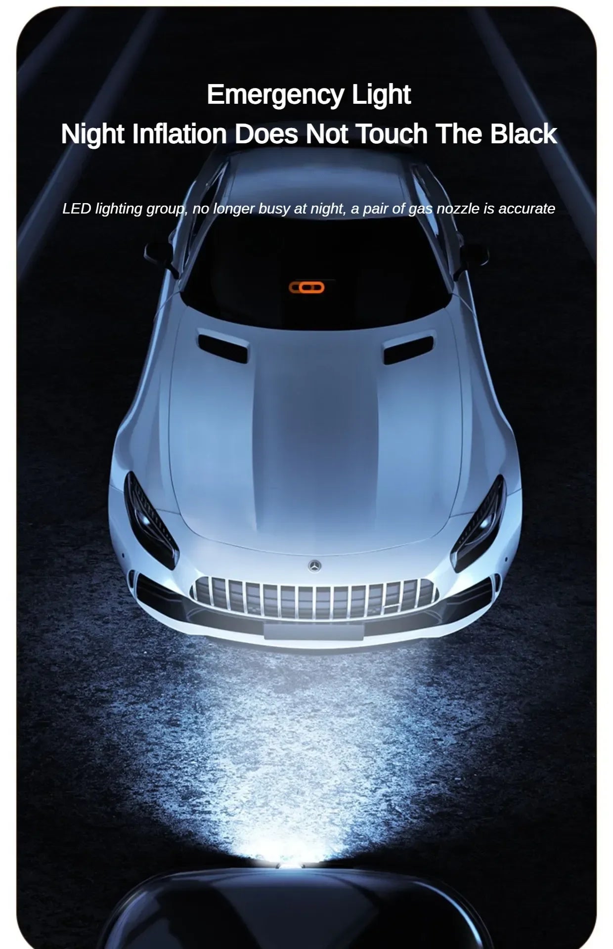 EAFC 150PSI  Car Air Compressor Electric Tire Inflator Pump for Motorcycle Bicycle Boat Tyre Balls Multifunction Tire Inflator