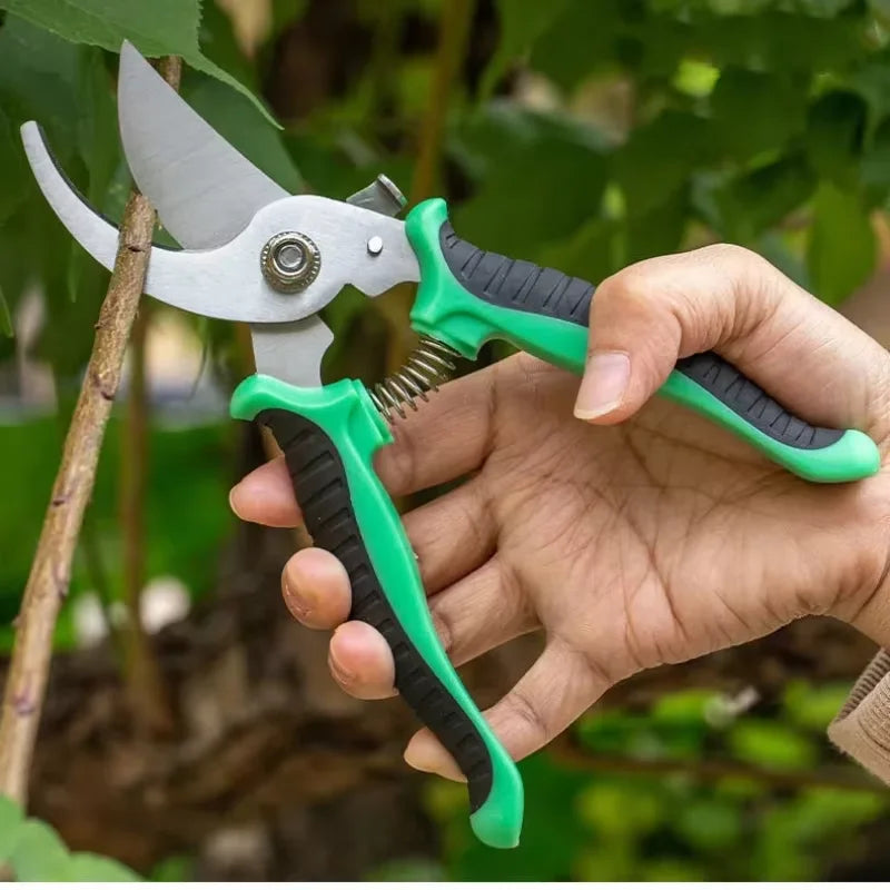 Professional Garden Scissors, Heavy Duty Branch Trimming Shears for Fruit Trees, Gardening Pruning Tools, Household Outdoor Use