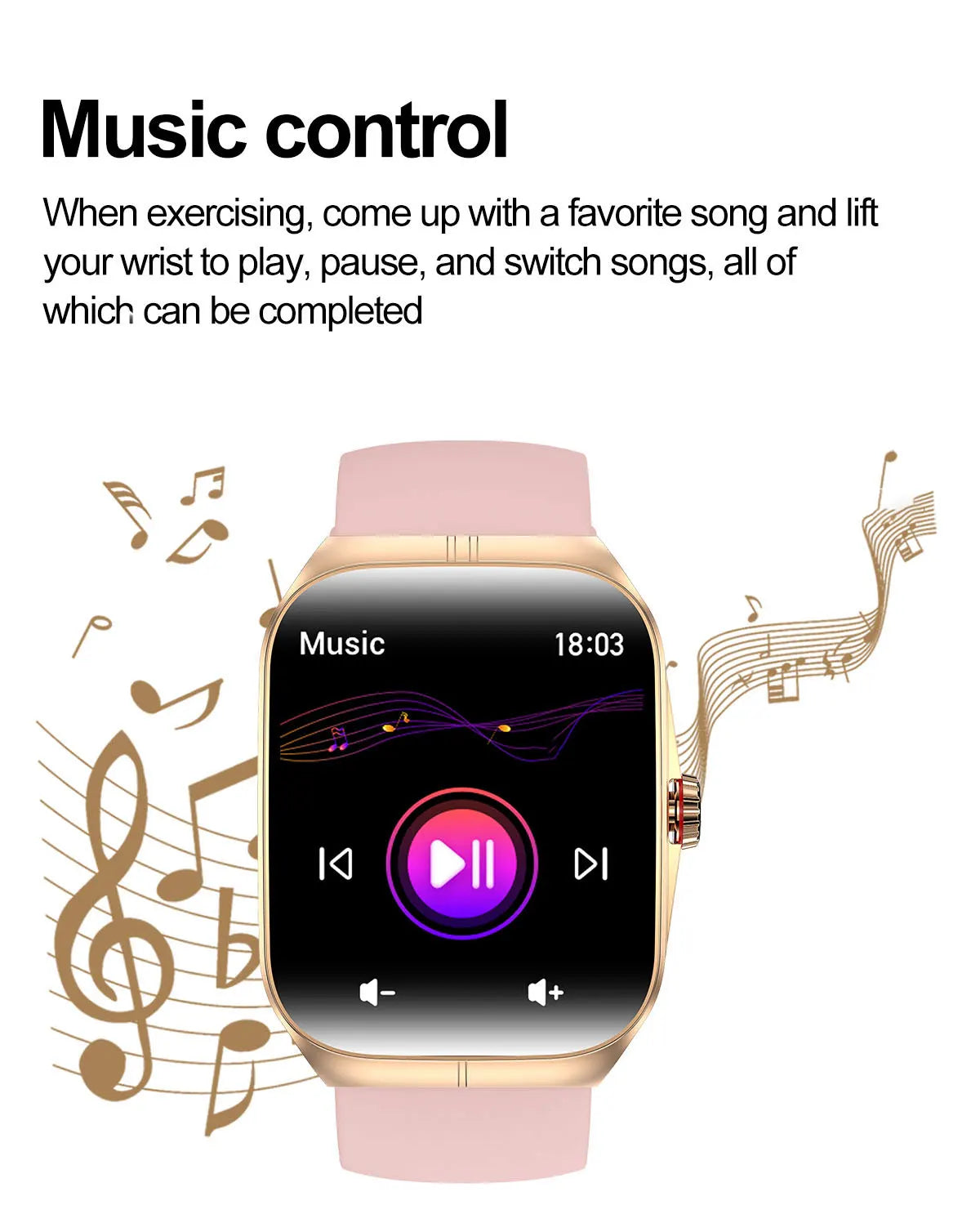 Men Women Sports Health Watches Blue Tooth Call Smartwatch NFC Heart Rate 1.95" AMOLED Screen Waterproof Music Voice Assistant