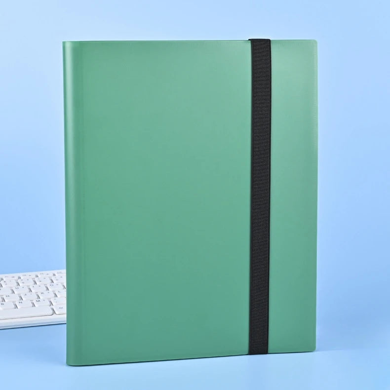 Premium 9-Pocket Trading Card Binder - Holds 360 Cards - Durable PP Cover - Ideal for Basketball, Baseball, and Sports Cards