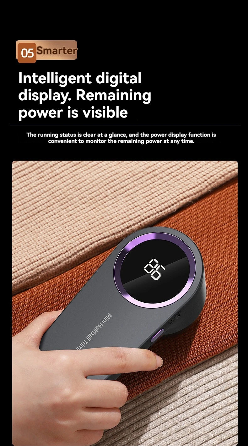 Portable Hairball Trimmer & Clothes Pill Remover - New Electric Shaving Machine for Home Use, Ideal Gift Idea