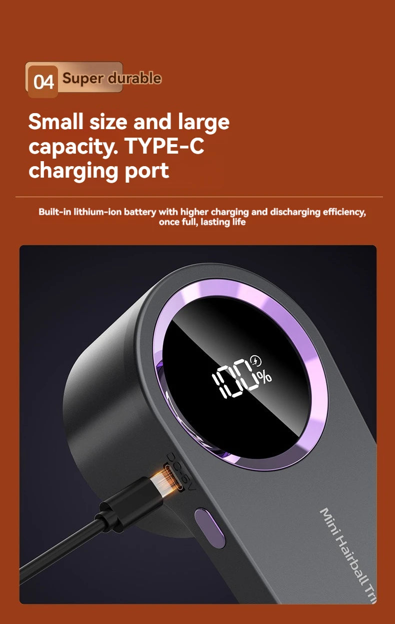 Portable Hairball Trimmer & Clothes Pill Remover - New Electric Shaving Machine for Home Use, Ideal Gift Idea