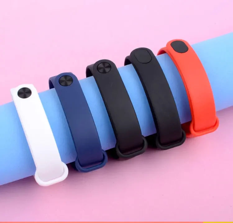 official Silicone Strap For Xiaomi Mi Band 4 5 6 7 Bracelet Sport Watch Wristband Miband4 miband7 Correa Mi band 3 4 5 6 7 Band