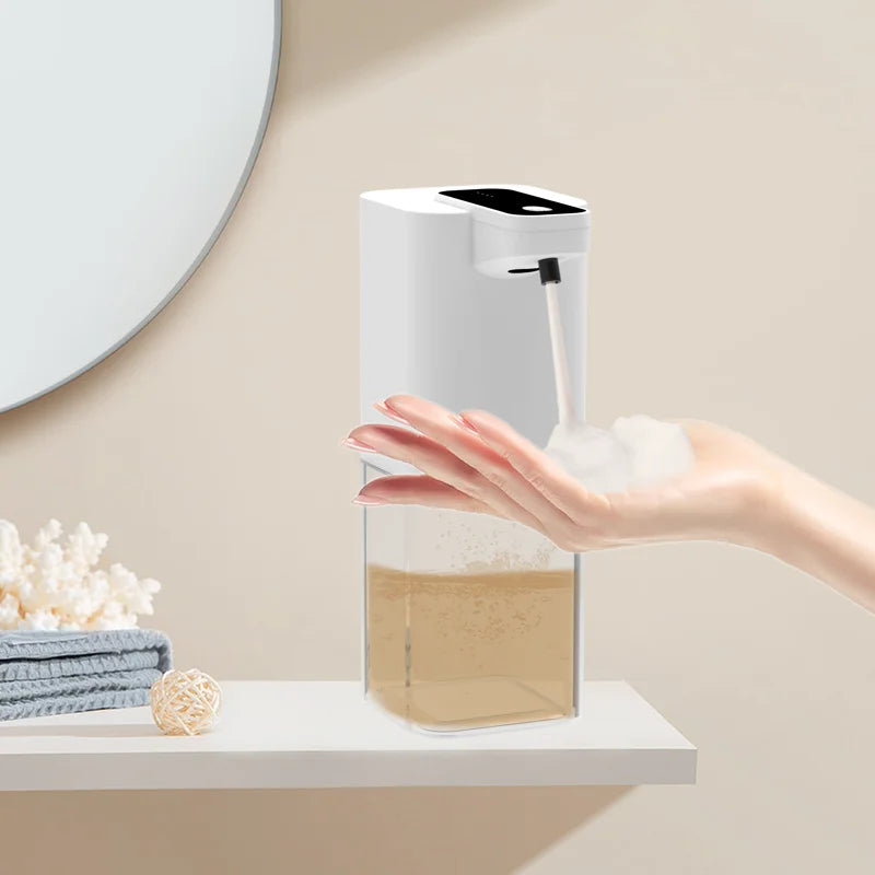 400ml New Rechargeable Foam/Liquid/Spray Model Touchless Electric Automatic Sensor Soap Dispenser for Toilet Bathroom & Kitchen