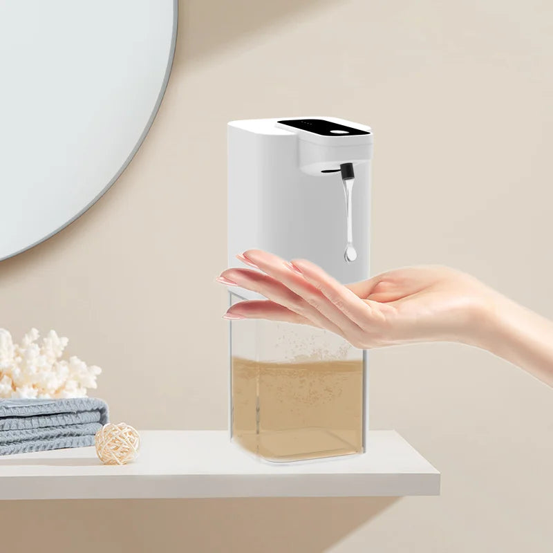 400ml New Rechargeable Foam/Liquid/Spray Model Touchless Electric Automatic Sensor Soap Dispenser for Toilet Bathroom & Kitchen