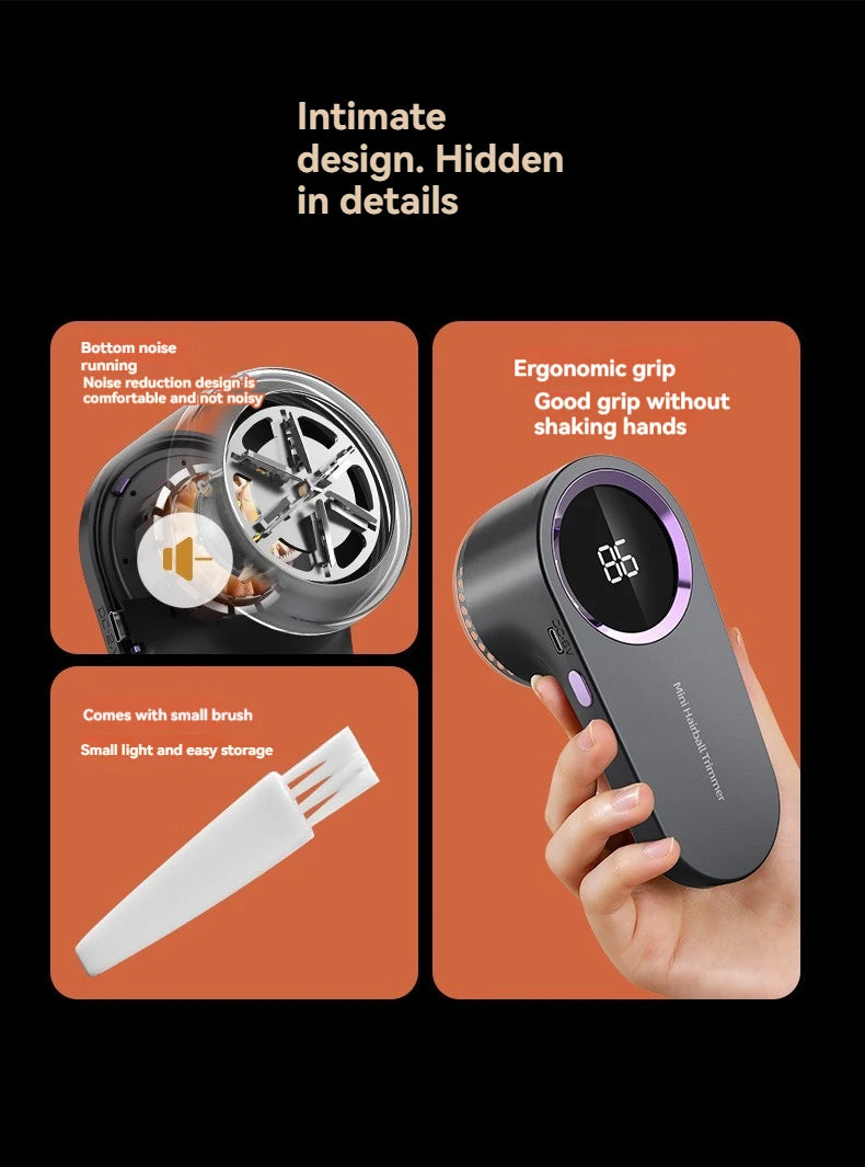 Portable Hairball Trimmer & Clothes Pill Remover - New Electric Shaving Machine for Home Use, Ideal Gift Idea