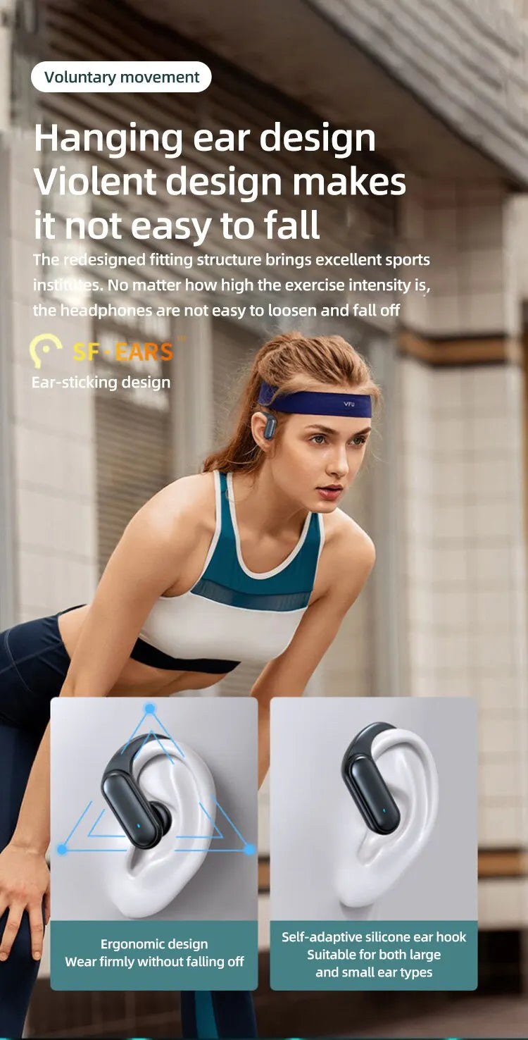 A520 Wireless Bluetooth Headset Touch Light Mini High Quality Earplugs Anti-Sweat HD Sound Quality Stereo Universal Headset