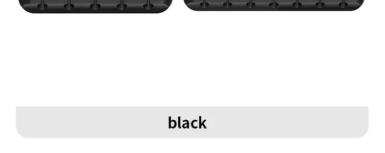 5/7-hole Data Cable Organizer, Desktop Charging Cable Storage Protector, Mouse Cable, Headphone Winding Device, Fixing Clipp