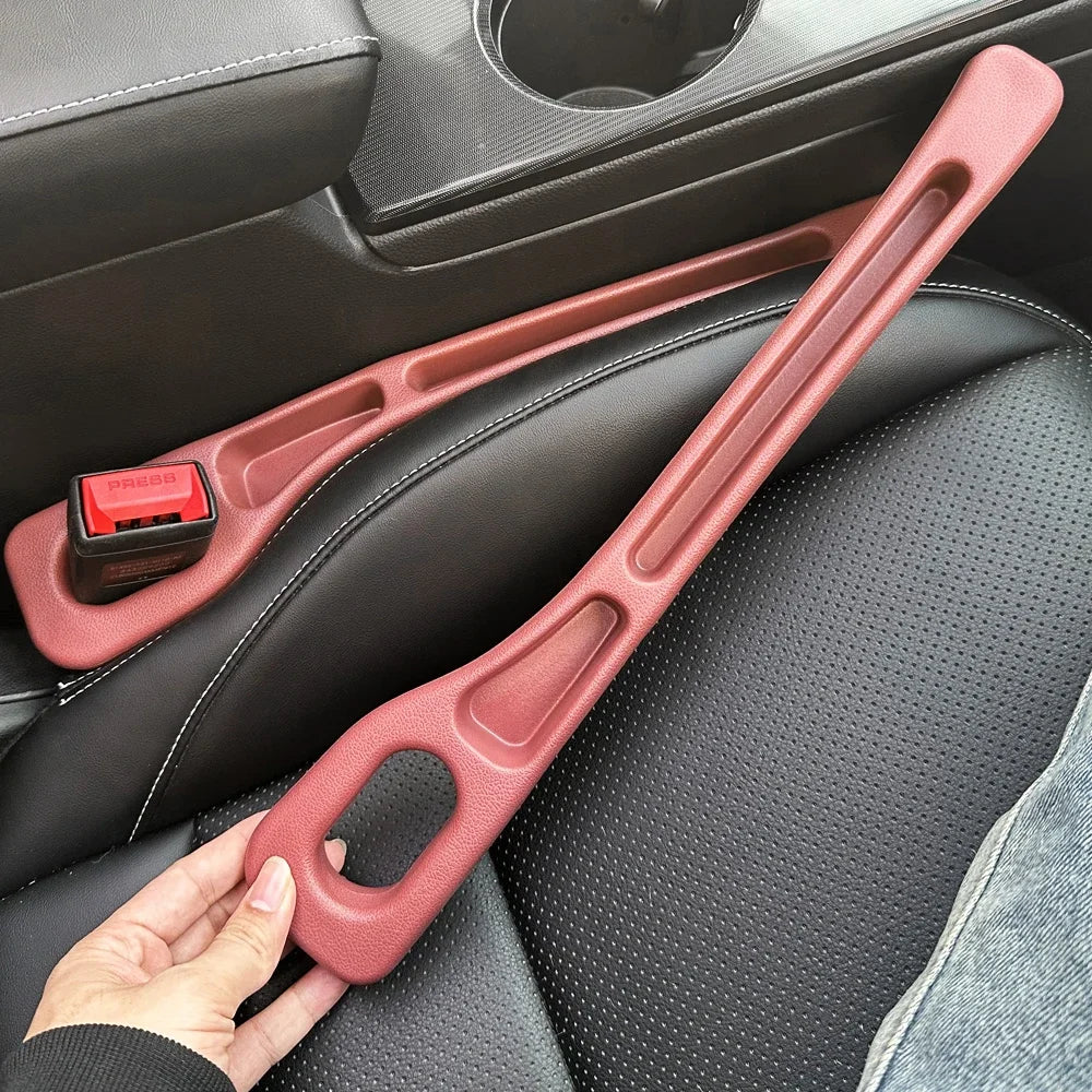 1 Pair Car Seat Gap Filler Leak Proof Crevice Storage Organizer Universal Fit Between Seats Console Auto Interior Accessories