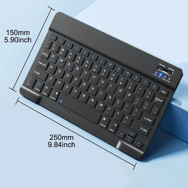 Wireless Bluetooth Keyboard for Android IOS Windows Slim Portable Universal Bluetooth-compatible Keyboard For iPad Tablet Phone