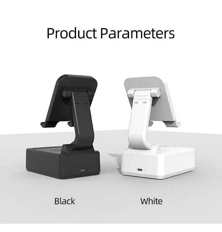 Mobile Cell Phone Stand Holder with Bluetooth Speaker HD Portable Wireless Speaker Adjustable Tablet Desktop Live Lazy Bracket