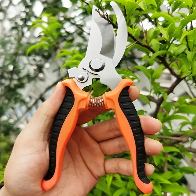 Professional Garden Scissors, Heavy Duty Branch Trimming Shears for Fruit Trees, Gardening Pruning Tools, Household Outdoor Use