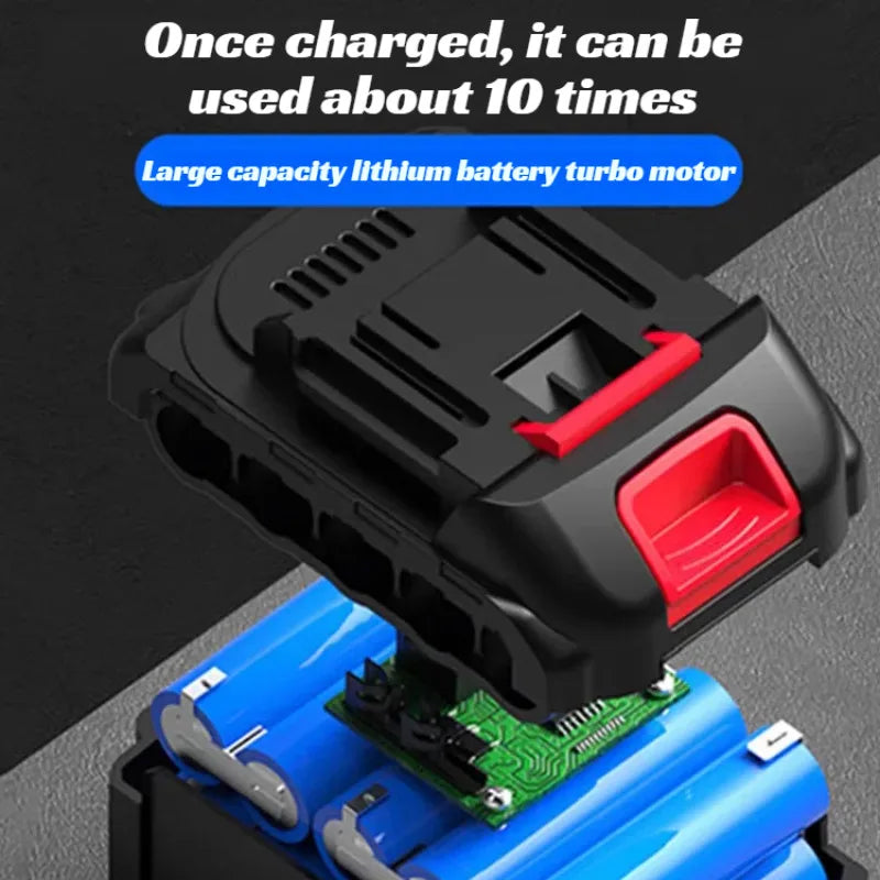 【Cordless Handheld Water Gun】Lithium Battery Rechargeable High-Pressure Washer - Portable Car Wash Sprayer for Home & Garden