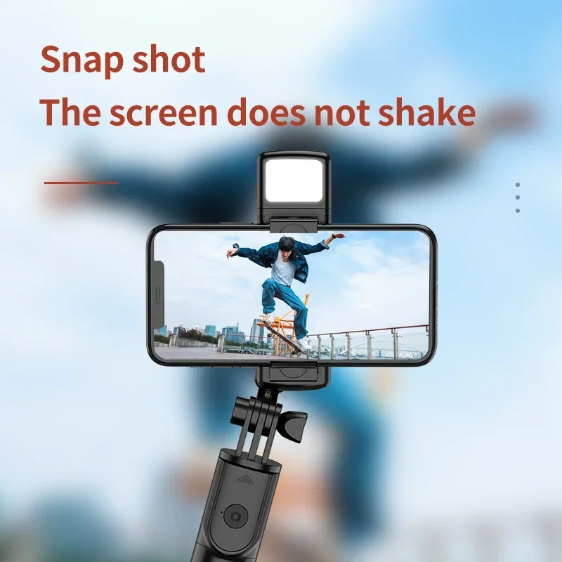 Bluetooth Wireless Selfie Stick Mini Tripod Extendable Monopod Remote Shutter For iPhone Samsung Xiaomi Phone Holder